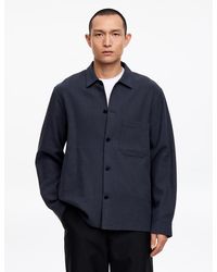ARKET - Tencel Blend Canvas Overshirt - Lyst