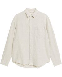 ARKET - Regular-fit Linen Shirt - Lyst
