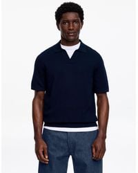 ARKET - Textured Polo Shirt - Lyst