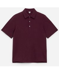 ARKET - Short-Sleeve Polo Shirt - Lyst