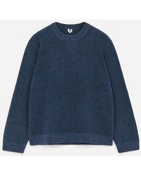 ARKET - Cotton Linen Jumper - Lyst