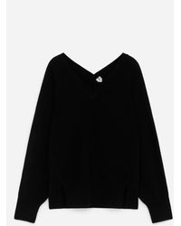 ARKET - Pure Cashmere V-Neck Jumper - Lyst