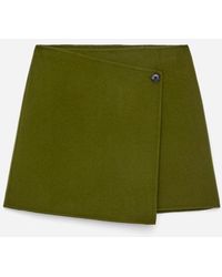 ARKET - Doublé Wool-Blend Skirt - Lyst
