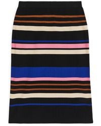 ARKET Rib-knitted Skirt - Black