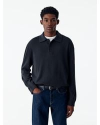 ARKET - Cotton Lyocell Polo Shirt - Lyst