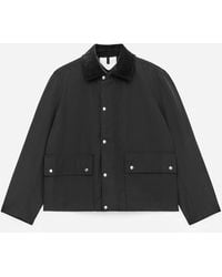 ARKET - Waxed Nylon-Cotton Jacket - Lyst