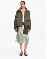 ARKET - Satin Slip Skirt - Lyst