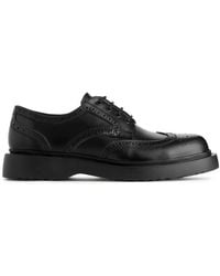 ARKET - Leather Brogues - Lyst