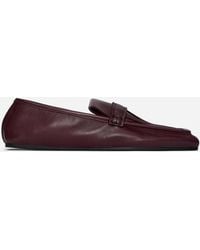 ARKET - Fringe Leather Loafers - Lyst