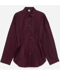 ARKET - Pleated Blouse - Lyst