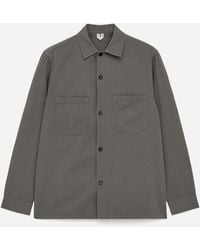 ARKET - Cotton Twill Overshirt - Lyst