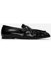 ARKET - Lacquered Leather Loafers - Lyst