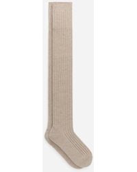 ARKET - Cashmere-Blend Knee Socks - Lyst