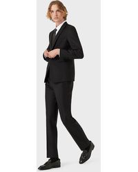 Pantaloni eleganti Emporio Armani da uomo - Fino al 51% di sconto | Lyst