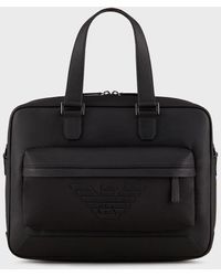 armani mens briefcase