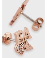 Emporio Armani Earrings and ear cuffs for Women | Online Sale up to 31% off  | Lyst