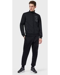 armani velour tracksuit