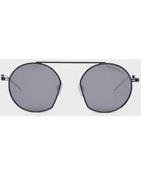 Emporio Armani Laufsteg-Sonnenbrille - Mehrfarbig