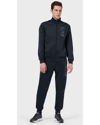 armani slim fit tracksuit