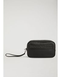 armani wash bag mens