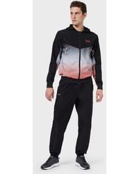 emporio armani velour tracksuit