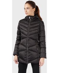 armani puffer coat women's