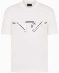 Emporio Armani - Relaxed Fit T-shirts - Lyst