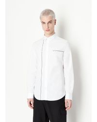tempo linnen smog Emporio Armani Shirts for Men | Online Sale up to 75% off | Lyst