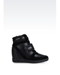 armani high tops womens