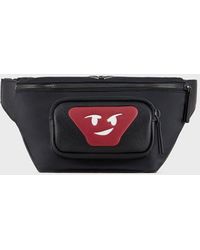 mens armani bum bag
