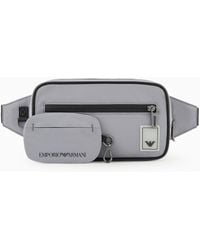 Emporio Armani - Travel Essentials Nylon Belt Bag - Lyst