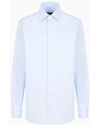 Giorgio Armani - Regular-fit Luxury Cotton Shirt - Lyst
