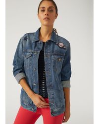 armani womens denim jackets