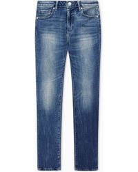 ARMANI EXCHANGE - Jean Super Skinny Effet Usé - Lyst