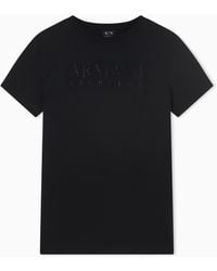ARMANI EXCHANGE - Regular Fit T-Shirt - Lyst