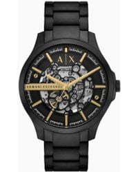 ARMANI EXCHANGE - Automatic Stainless Steel Watch - Lyst