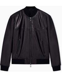 ARMANI EXCHANGE - Regular Fit Blouson Jacket - Lyst