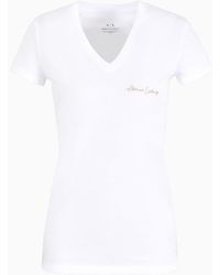 Armani Exchange - Asv Slim Fit T-shirt - Lyst
