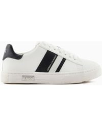 Armani Exchange - Sneakers With Contrasting Details - Lyst