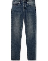 ARMANI EXCHANGE - Vaquero Slim De Algodón Elástico Con Cinco Bolsillos - Lyst