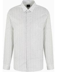 ARMANI EXCHANGE - Camicia Slim Fit - Lyst