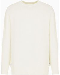 Armani Exchange - Cotton Crew-neck Sweater - Lyst