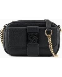 ARMANI EXCHANGE - Mini Bolso De Hombro Con Logo - Lyst