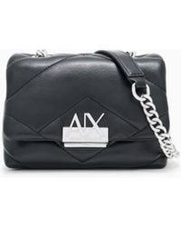 ARMANI EXCHANGE - Mini Bag With Outer Coating And Padding - Lyst