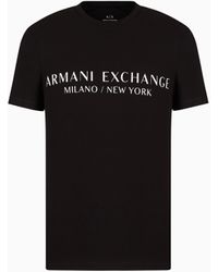 ARMANI EXCHANGE - Camiseta De Punto Slim Fit - Lyst