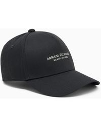 ARMANI EXCHANGE - Gorra Con Visera Y Logotipo De Nueva York - Lyst