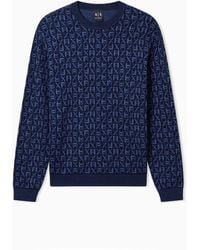 ARMANI EXCHANGE - Cotton Jumpers - Lyst