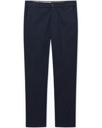 ARMANI EXCHANGE - Cotton Poplin Chino Trousers - Lyst