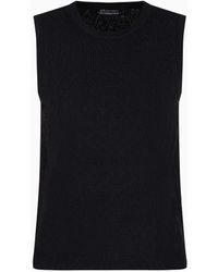 Armani Exchange - Knitted Tops - Lyst