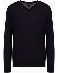 Armani Exchange - Soft Yarn Sweater - Lyst